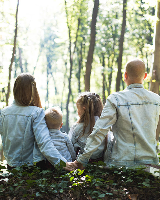 A Young family sitting together - Estate Planning in Austin, TX